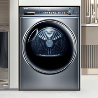 [99必抢]海尔烘干机双擎热泵舒展透干10公斤干衣机EHGS100FMATE81U1
