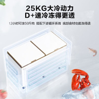 美的(Midea) BD/BC-423DKEM(E) 423升 大容量家用冷柜 顶开门冷柜 冷藏冷冻转换柜节能