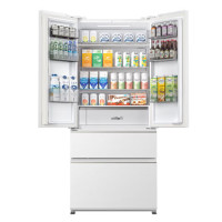 [99必抢]松下(Panasonic)冰箱全嵌式515升大海豹 微冻保鲜风冷无霜 银离子除菌NR-D531TG-W