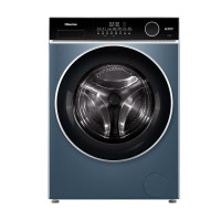 海信WD100I2花青黛 智能直驱变频活水洗 洗烘一体机洗净比1.15