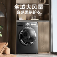 小天鹅10KG热泵烘干机 家用干衣机 AI正反转 回南天烘干机 祛除宠物毛发 多重毛屑过滤 TH100VH83MAX