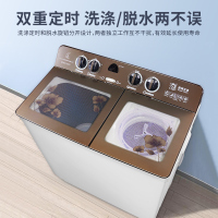 小鸭牌(XIAOYAPAI)WPBC120ST双壁款 12公斤 双桶双缸家用宿舍租房洗脱一体 大容量 双壁外壳更耐用