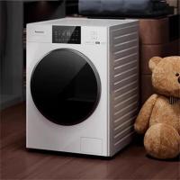 松下 滚筒洗衣机12KG+9KG烘白色洗烘一体一级变频WIFI远程智控XQG120-NDBNE