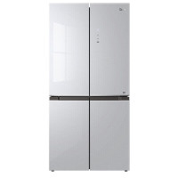 [新年直补]美的十字对开门冰箱BCD-460WSGPM 1级能效460升独立式净味杀菌自动除霜立体循环风冷制冷