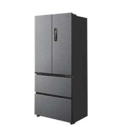 美的 BCD-508WUFPZM 星尘砂 多门冰箱 508升 对开门 自动除霜 LED显示屏 变频节能 星尘砂设计