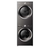 小天鹅10公斤滚筒洗衣机全自动热泵烘干洗烘套装水魔方变频除菌TG10V628T+TH10VH628T