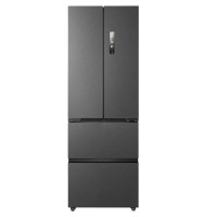 美的(Midea)MR-421WUFPZE海贝黛 421法式多门超薄纯平全嵌除菌净味一级能效风冷无霜变频电冰箱