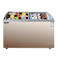 美菱(MeiLing)冰柜卧式玻璃门冷藏冷冻展示柜冰淇淋雪糕柜水饺速冻点菜柜 SC/SD-358GYT[弧面玻璃]