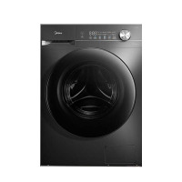 [当天发货]美的10公斤洗烘一体机滚筒洗衣机全自动家用1.1超高洗净比 除菌净螨节能净速 简尚系列MD100V36T