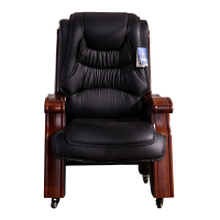 喜卓文XZW9902真皮实木椅