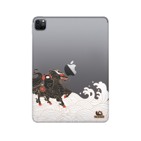 rock space 半透雕花背膜-rock bear系列 L码 3片装290*225mm-B