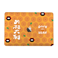 rock space 浮雕背膜-rock bear系列 XL码 3片装410*290mm-B