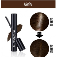 口红式美发笔一次性染发笔刷鬓角遮盖白发植物黑发一洗黑纯黑色染发膏