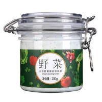 野菜洁肤霜深层清洁 韵姿兰洁肤霜 补水保湿深层清洁霜洗面卸妆膏200g