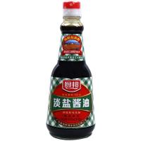 厨邦瓶装410ml淡盐酱油调味品酱油
