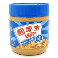 四季宝(SKIPPY) 颗粒花生酱340克 面包饼干伴侣拌面酱 厨房调料