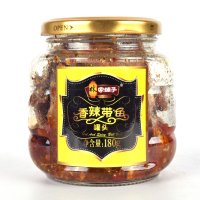 林家铺子香辣带鱼罐头180g 罐头鱼类零食开盖即食带鱼干方便速食海鲜零食水产罐头户外小食品