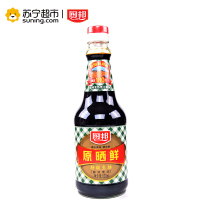 厨邦原晒鲜820ml /瓶装 调味品 酱油生抽生抽晒足180天 味道鲜美