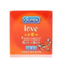 杜蕾斯避孕套Love装3只装