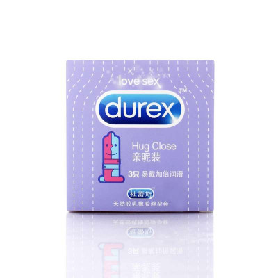 杜蕾斯(Durex)避孕套 亲昵 3只装 标准款安全套套 男用成人情趣计生用品byt