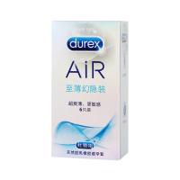 杜蕾斯（Durex） 避孕套 AiR隐薄空气套6只装 超薄款安全套套 男用成人情趣计生用品byt