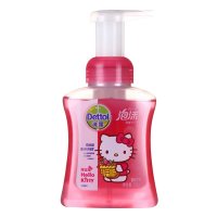 (Dettol)滴露洗手液泡沫洗手液 樱桃芬芳 250ml Hello Kitty 限定版 儿童洗手液 易冲洗