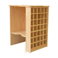 伟尔诺 口杯、保温桶柜(橡木) WEN086