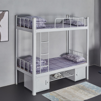 伟尔诺 双层钢木床(带鞋柜) WEN098