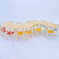 伟尔诺 弧形桌(橡木) WEN127 800*560*580mm