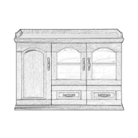 鑫华信 XHX-0810 茶水柜