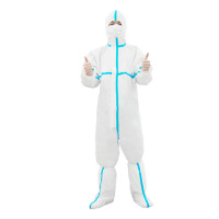 涡润 GY-0040 一次性防护服隔离衣连体式