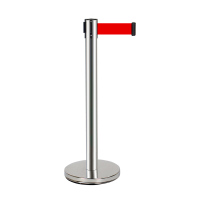 涡润 GY-0044 一米线隔离带伸缩带栏杆不锈钢围栏排队护栏