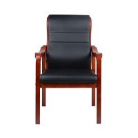 昱成晟 YCS-0049 软包实木扶手办公椅