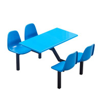 昱成晟 YCS-0061 食堂餐桌椅4人位