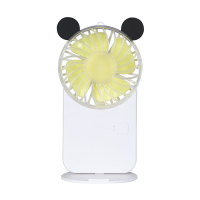 涡润 GRY-0306 学生手持充电迷你小风扇发光户外便携卡通可爱米奇USB风扇
