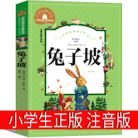 兔子坡注音版二年级三年级一年级正版书籍四年级美罗伯特.罗素国际课外书大奖书籍精装版小学生课外书 兔子破阅读书籍6-7-8