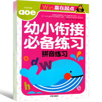 幼小衔接拼音练习必备 拼音卡片练习册一日一练 大班 幼升小 初学者 儿童书籍带拼音注音 学前班5岁6岁