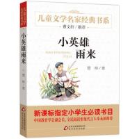 小英雄雨来 儿童文学名家经典书系小学生课外阅读书籍3-6年级系列中小学生儿童文学8-12岁语文指定小学生必读书目
