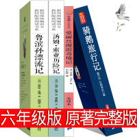 完整版鲁滨逊漂流记汤姆索亚历险记尼尔斯骑鹅旅行记爱丽丝漫游奇境记六年级正版把小学生版原著鲁滨孙企鹅鲁宾逊鲁冰逊鲁兵逊