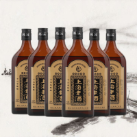 六瓶 湘溪上海老酒黄酒十二年陈清爽型黄酒