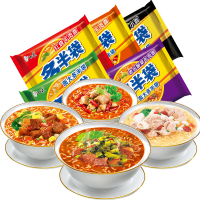 白象多半袋方便面红烧老坛酸菜香辣牛肉袋装大分量泡面家庭装