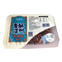 阿甘正馔黑鸭风味香酥豆瓣180g