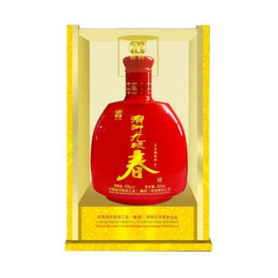 滨河九粮春九粮香型白酒50° 500ml