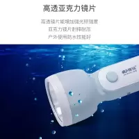 康铭LED锂电手电筒8915A尾灯