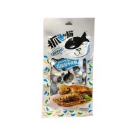 抓鱼的猫50g豆豉小黄鱼