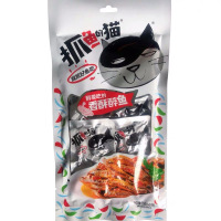 抓鱼的猫50g香辣小黄鱼