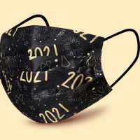 鸣宇厂家直销一次性口罩防晒透气无异味三层防护含熔喷布口罩