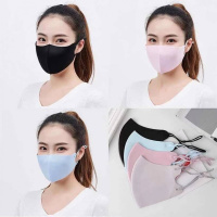 鸣宇春夏季遮阳面罩全脸透气防紫外线骑车防晒冰丝口罩女男薄厚款同款