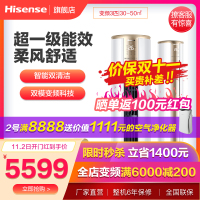 海信(Hisense) 3匹 新一级能效 柔风舒适 自清洁客厅家用空调柜机3P KFR-72LW/E500-A1
