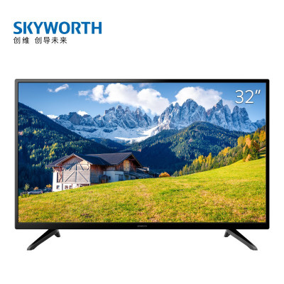 创维(SKYWORTH) 32X3 32英寸 窄边蓝光高清 液晶LED平板电视机 环保节能